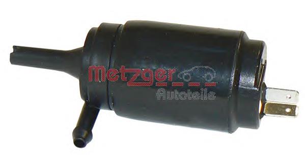 Bomba de agua limpiaparabrisas, delantera 2220012 Metzger