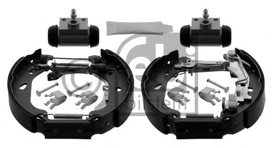 38744 Febi zapatas de frenos de tambor traseras