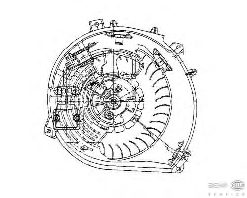 Ventilador habitáculo A1408301108 Mercedes
