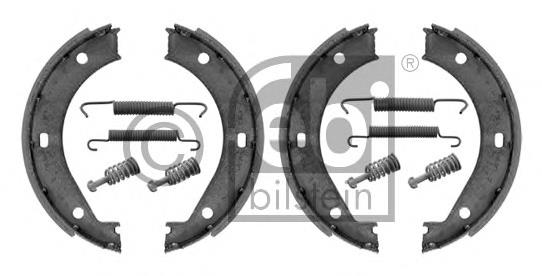 Juego de zapatas de frenos, freno de estacionamiento BMW 5 E28