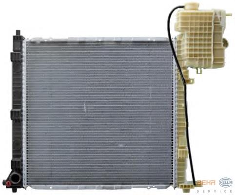 Radiador de água HELLA 8MK376714301