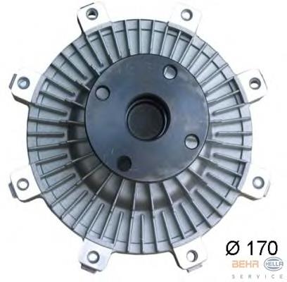 8MV376734261 HELLA embrague, ventilador del radiador