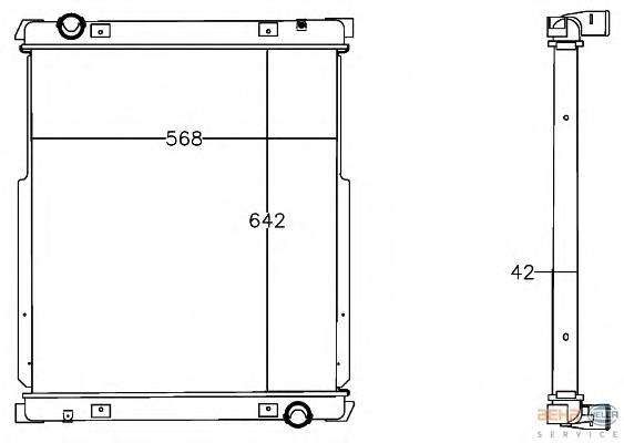 Água radiador HELLA 8MK376758001 precio, desde 235,22 EUR