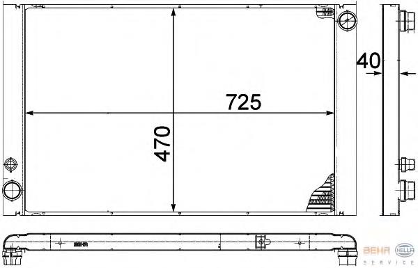 Água radiador VAG 4E0121251D precio, desde 209,97 EUR