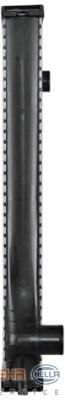 Radiador de água HELLA 8MK376724611