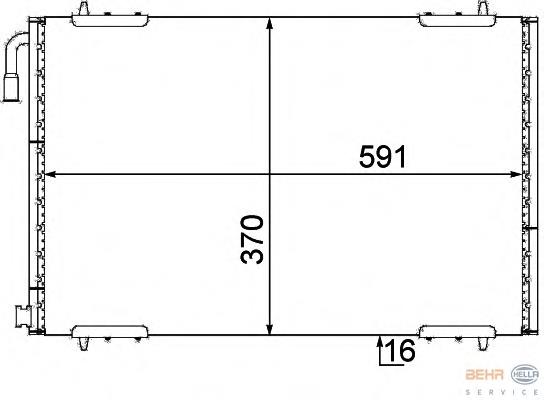 Aire acondicionado capacitor Peugeot 206  desde 70,78 €