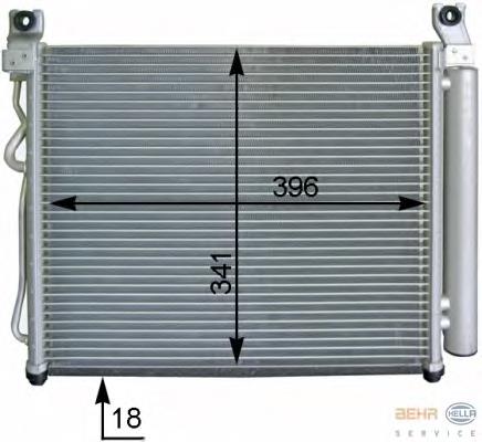 Comprar 9760607550 Hyundai/Kia Condensador de aire acondicionado