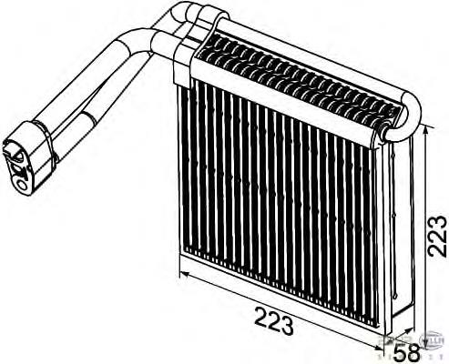 Evaporador de aire acondicionado Mahle Original AE98000P precio, desde 81,31 EUR