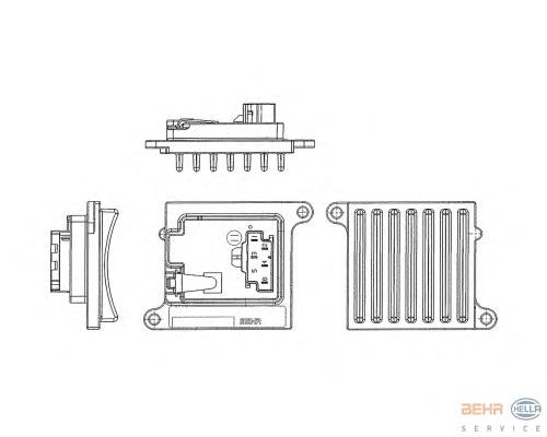 Comprar 5HL351321241 HELLA Resistencia de calefacción
