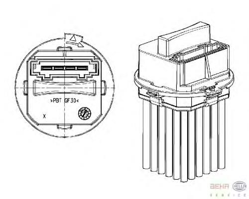 Resistencia de Ventilador HELLA 5DS351320011 precio, desde 46,48 EUR