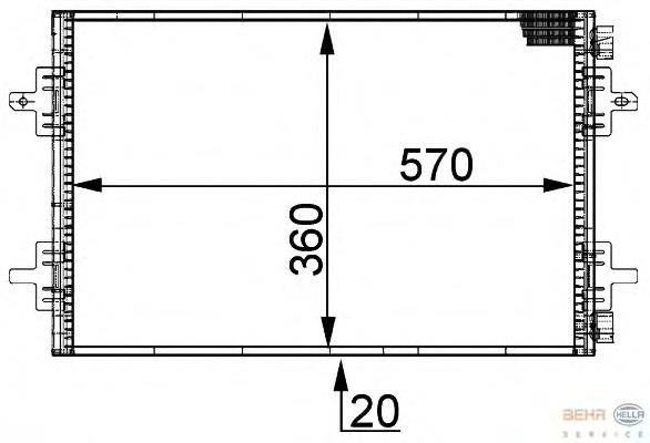 Aire acondicionado capacitor Renault Espace III desde 111,77 €