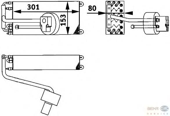 7701204226 Renault (RVI) evaporador, aire acondicionado