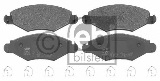 Comprar 16575 Febi Pastillas delanteras de freno