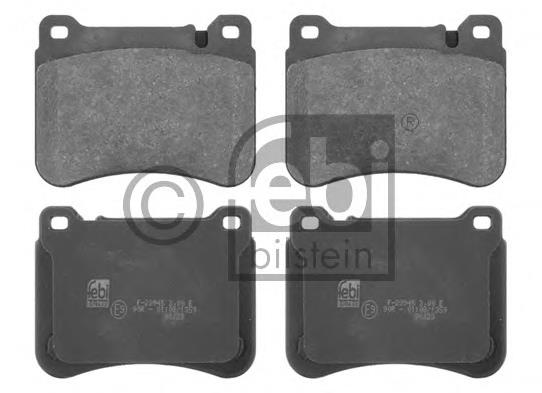 Comprar 16751 Febi Pastillas delanteras de freno