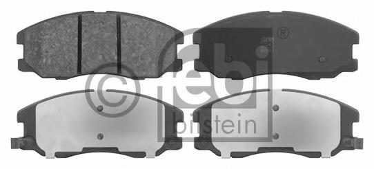 Comprar 16632 Febi Pastillas delanteras de freno