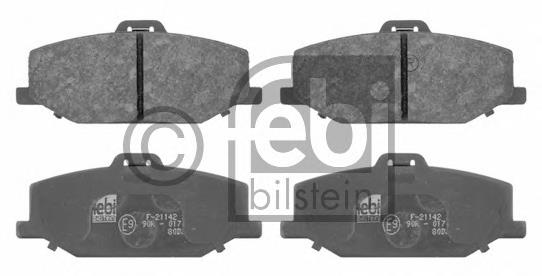 Comprar 16655 Febi Pastillas delanteras de freno