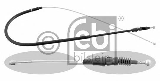 Cable de freno de mano trasero derecho/izquierdo 24412 Febi