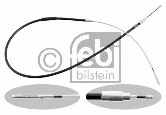 Cable de freno de mano trasero izquierdo 28736 Febi