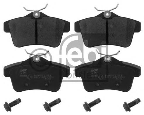 Comprar 16833 Febi Pastillas de freno traseras