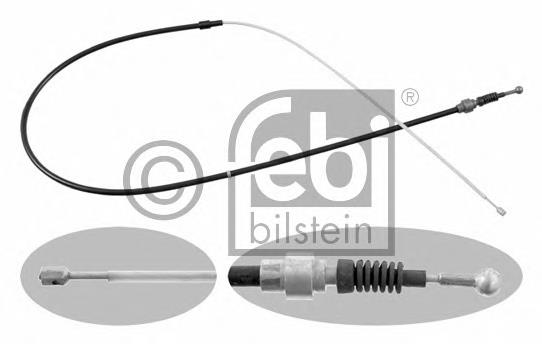 Cable de freno de mano trasero derecho/izquierdo 22734 Febi