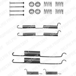 ly1124 Delphi juego de reparación, pastillas de frenos