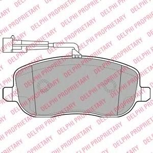Comprar LP2024 Delphi Pastillas delanteras de freno