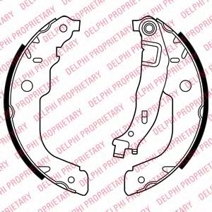 Comprar LS2000 Delphi Zapatas de freno