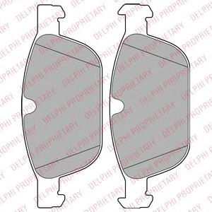 Pastillas freno delanteras Delphi LP2140 precio, desde 38,21 EUR