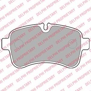 Comprar LP2040 Delphi Pastillas de freno traseras