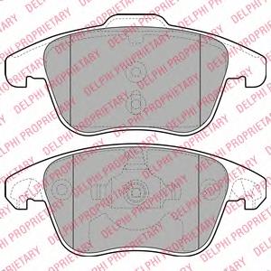 Comprar LP2100 Delphi Pastillas delanteras de freno