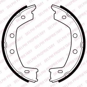Zapatas de freno de tambor traseras Delphi LS2030 precio, desde 34,06 EUR