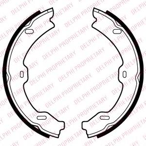 Zapatas de freno de mano Delphi LS2040 precio, desde 39,83 EUR