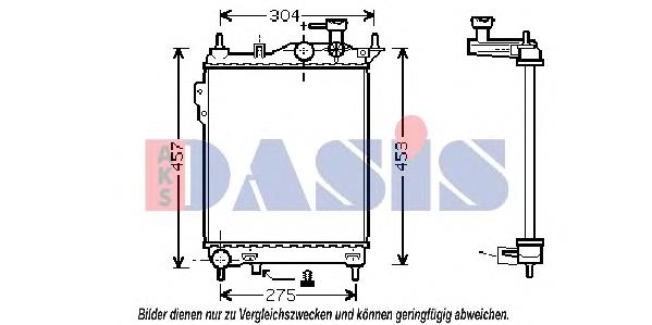 510026N Dasis Refrigeración del motor