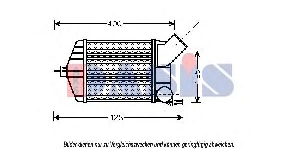 Radiador de aire de admisión Nissens 96704 precio, desde 60,98 EUR
