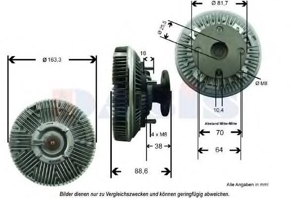 Embrague, ventilador de refrigeración Febi 180743 precio, desde 200,62 EUR