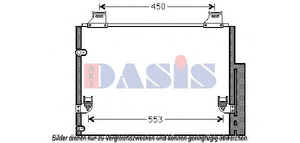 212072N Dasis Radiador de aire acondicionado