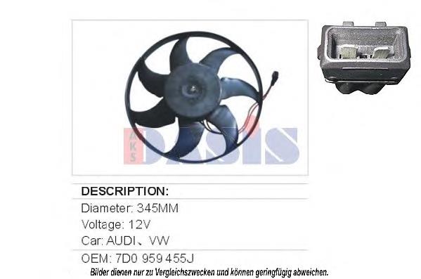 048026N Dasis Electroventilador del motor