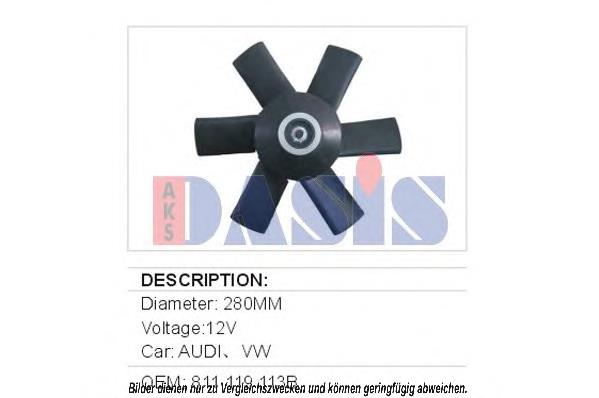 820744 VALEO Ventilador de refrigeración completo derecho (motor y hélice)