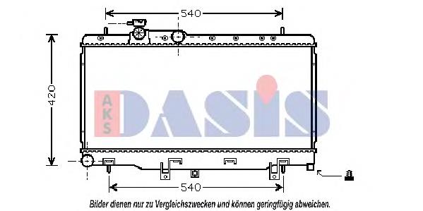 45111AE011 Subaru Refrigeración del motor