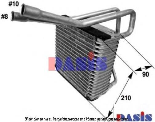 820237N Dasis Evaporador, aire acondicionado