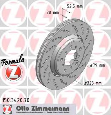 BFR42842 SHW Freno de disco trasero