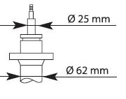 39CI021 RED Line OIL Amortiguador frontal