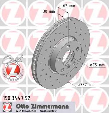 Comprar 150344752 Zimmermann Freno de disco delantero