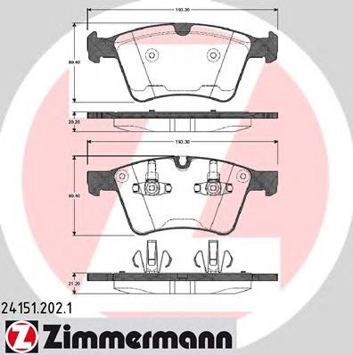 Pastillas de freno delanteras para Mercedes GL (X164)