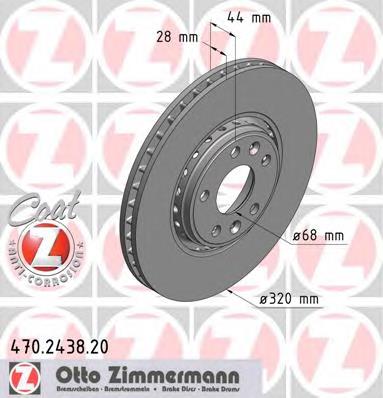 Frenos delanteros Zimmermann 470243820 precio, desde 47,74 EUR
