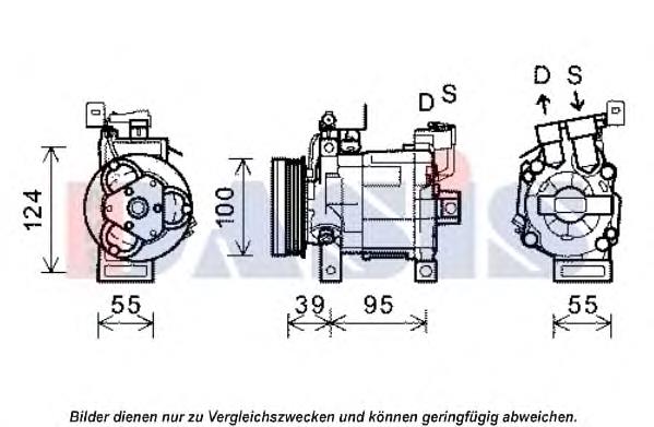 5100K085 VAN Wezel Compresor climatizador