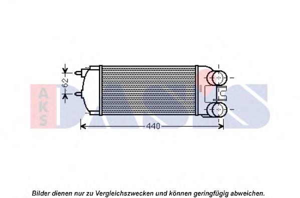 067006N Dasis Radiador de intercooler