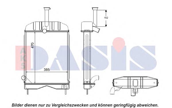 Comprar 1660654M92 Massey Ferguson Radiador de auto