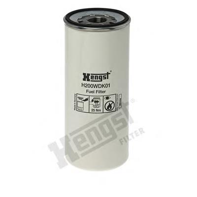 Filtro de combustible H200WDK01 Hengst