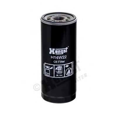 Filtro de aceite motor Hengst H14W22